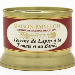 Terrine de Lapin Tomate et Basilic