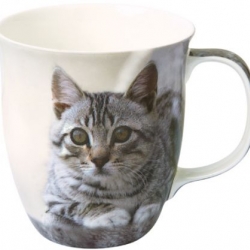 Mug en porcelaine cuddly cat